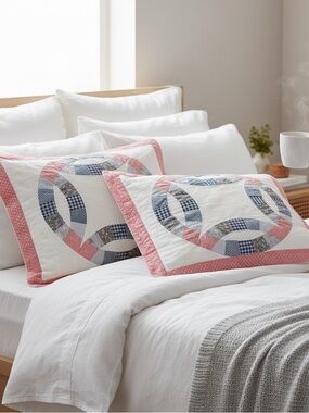 Vintage Patchwork Quilt Standard Pillowcases